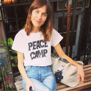 Deep End Club Peace Camp Tee Shirt S